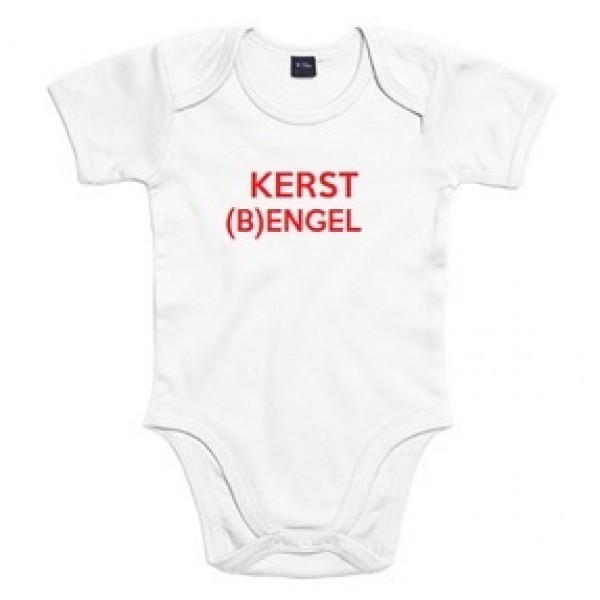BABY ROMPER KERST (B)ENGEL WIT